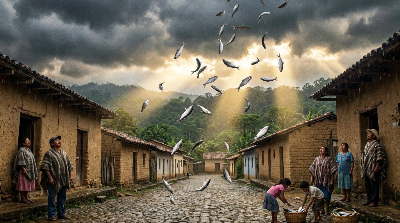 Pueblo donde llueven peces